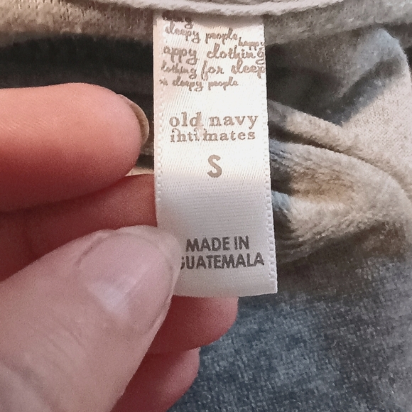 🩶 NWOT Womens XS Old Navy Gray Soft Lounge Workout Set Duo Lot Comfy Fall - Picture 3 of 4